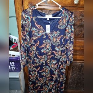 Jamie & Layla paisley dress